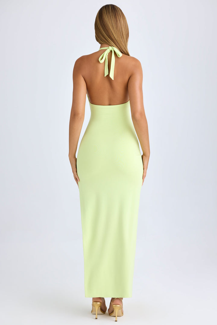 Jasira™ | High Split Halter Maxikleid