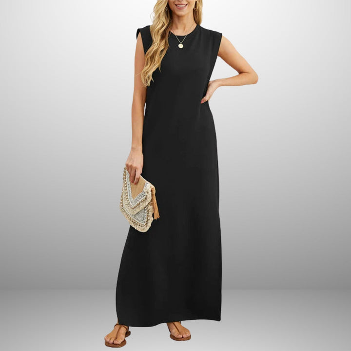 Emira™ | Ärmelloses Maxikleid