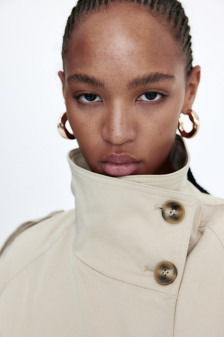 Talia™ | Kurzer Trenchcoat