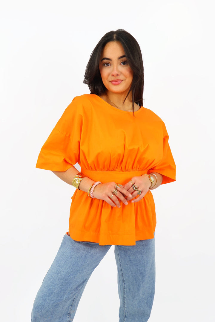 Elysian™ | Entspanntes Tailliertes Blusenshirt