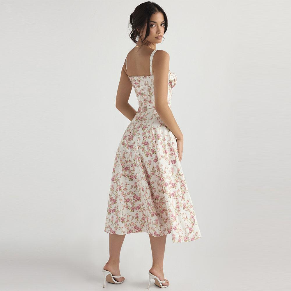 Anirel™ | Elegantes Midi-Kleid