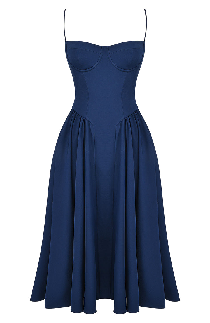 Elara™ | Charm Midi Kleid