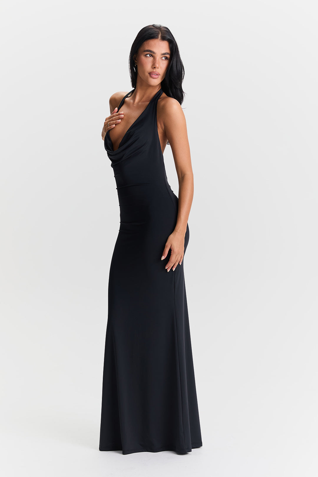 Valeria™ | Kleid mit Cowl-Neck