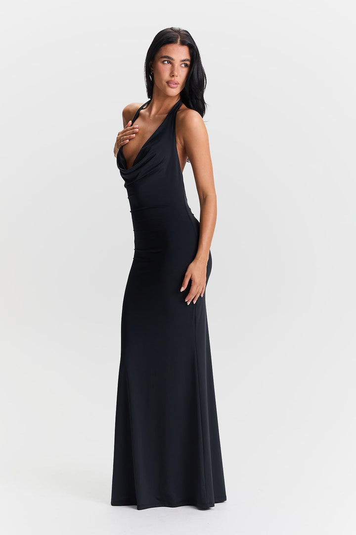 Valeria™ | Kleid mit Cowl-Neck