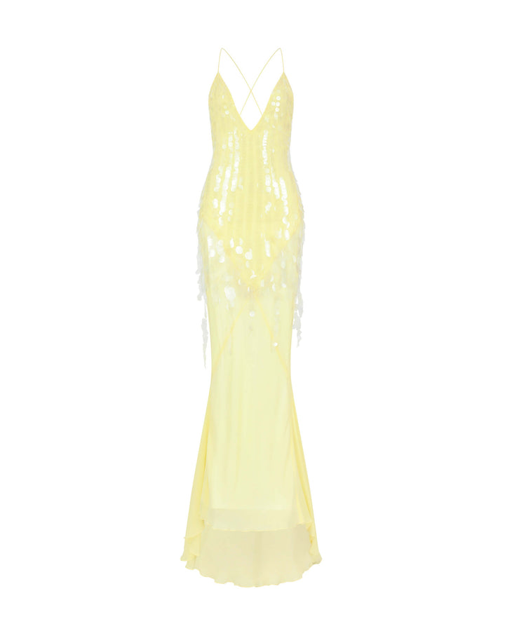 Nisari™ | Florales Choker-Kleid