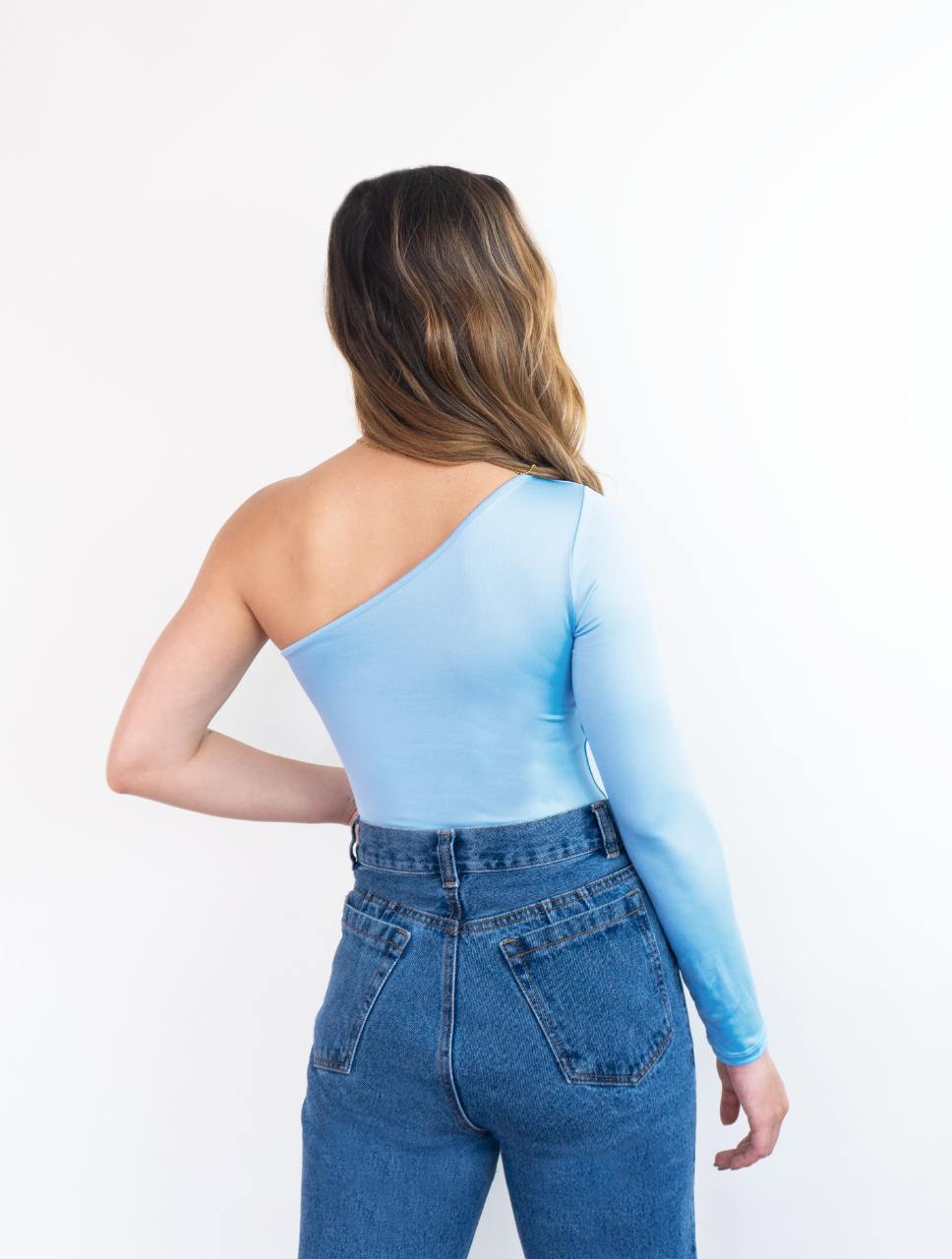 Deravyn™ | Ein-Schulter Bodysuit