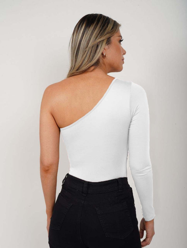 Deravyn™ | Ein-Schulter Bodysuit