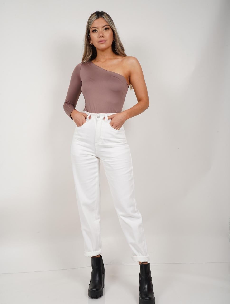 Deravyn™ | Ein-Schulter Bodysuit