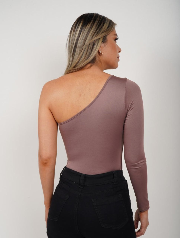 Deravyn™ | Ein-Schulter Bodysuit