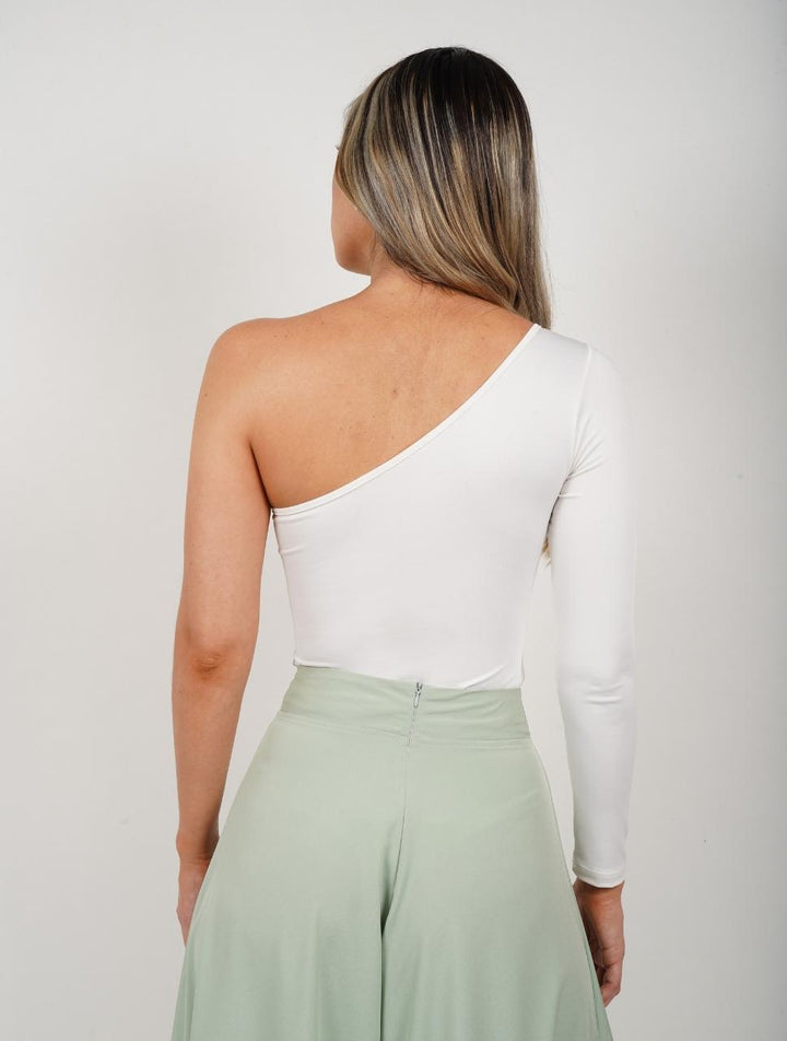 Deravyn™ | Ein-Schulter Bodysuit