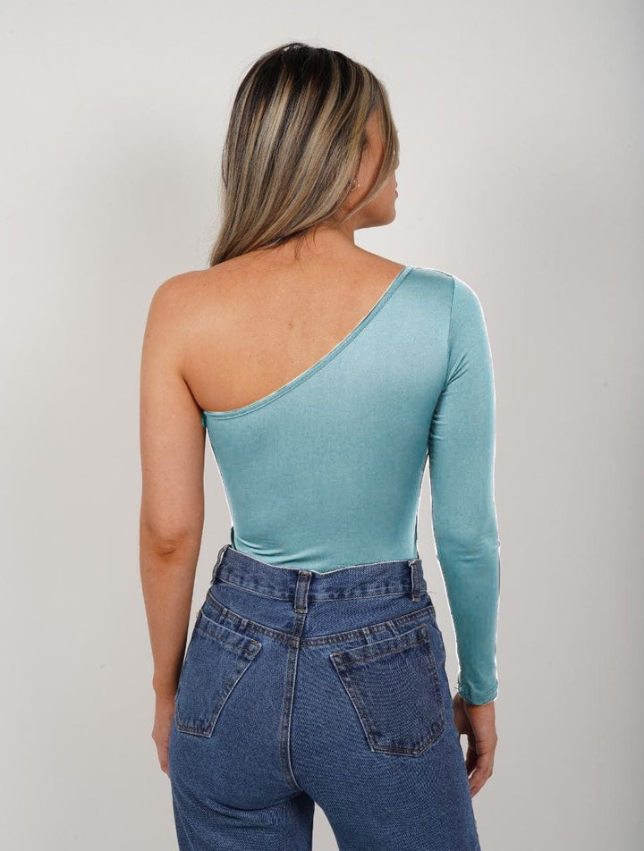 Deravyn™ | Ein-Schulter Bodysuit