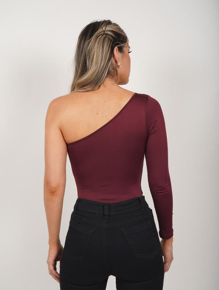 Deravyn™ | Ein-Schulter Bodysuit