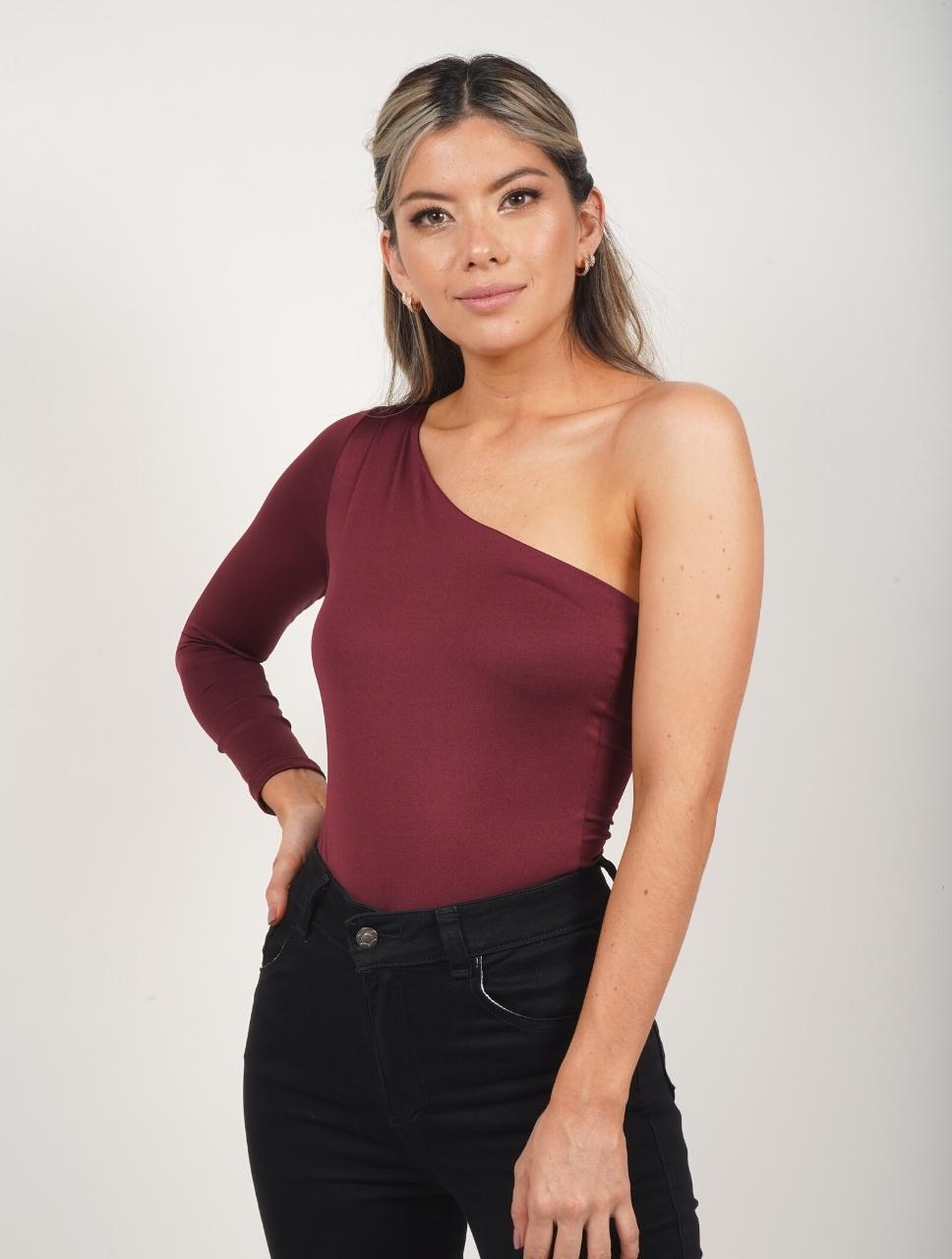 Deravyn™ | Ein-Schulter Bodysuit
