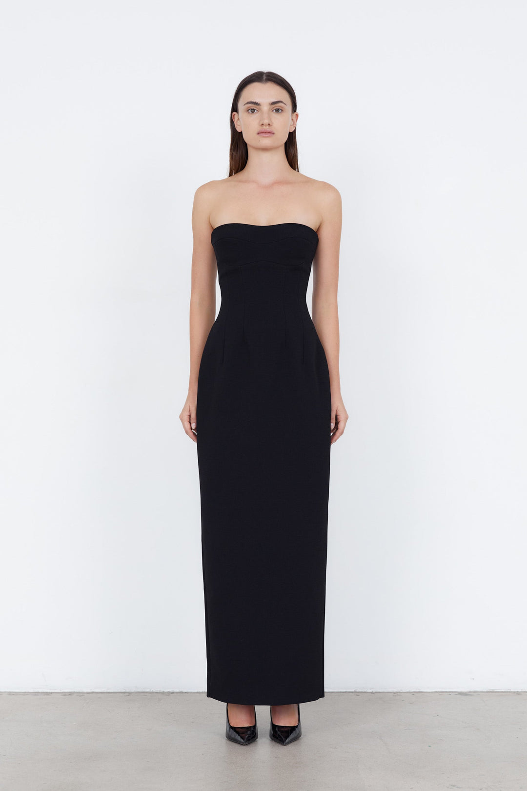 Coriva ™ | Strapless Maxi-Kleid