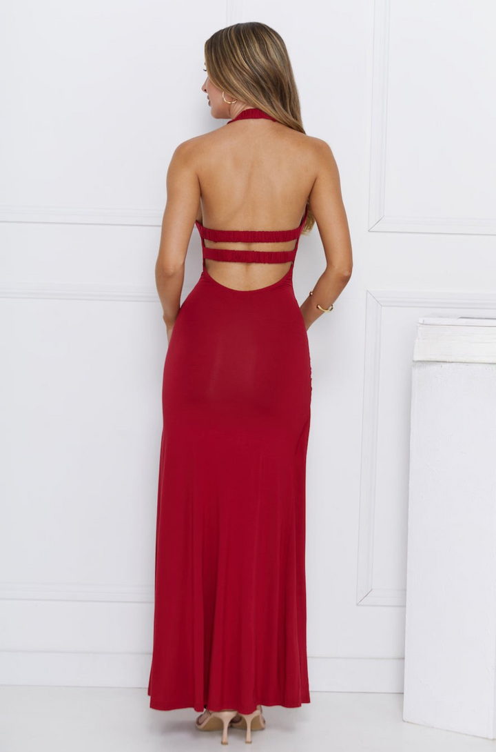Vivienne™ | Auffälliges Halter-Raffkleid