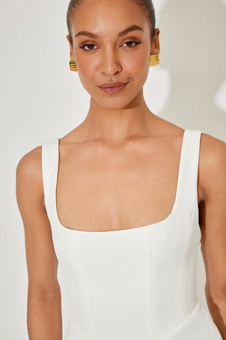 Amelia™ | Zeitloses Fließendes Midi-Kleid