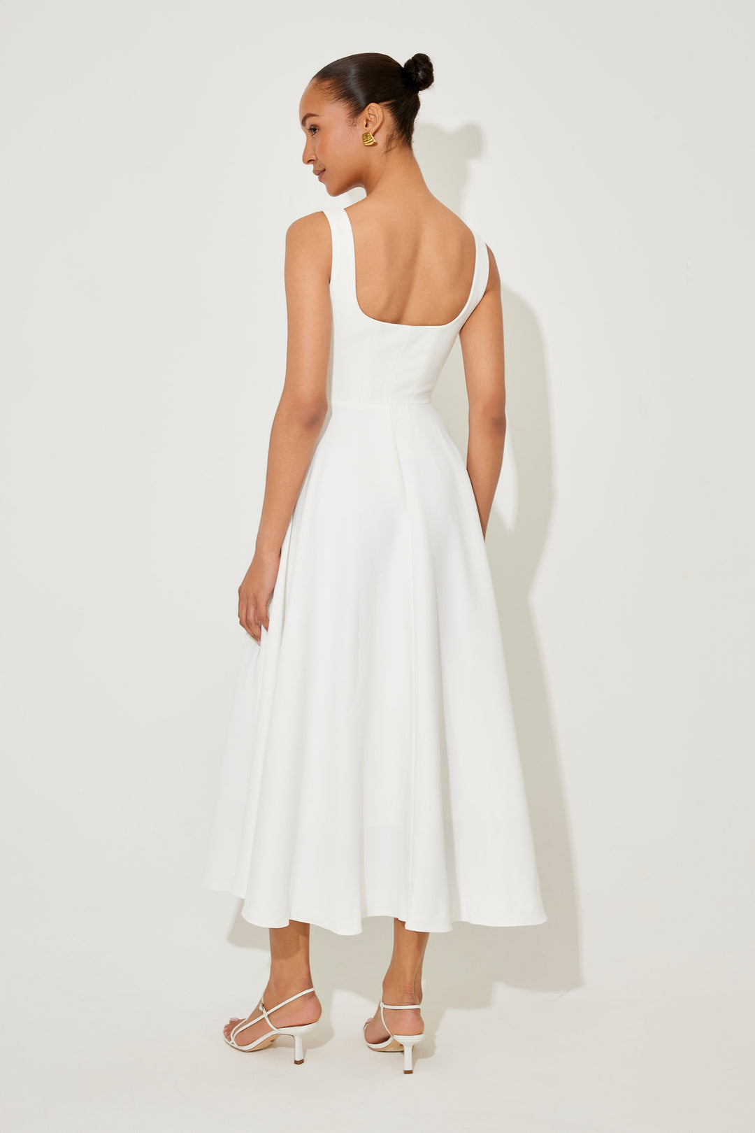 Amelia™ | Zeitloses Fließendes Midi-Kleid
