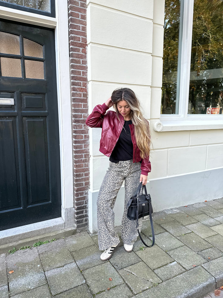 Azyra™ | Klassische Lederjacke