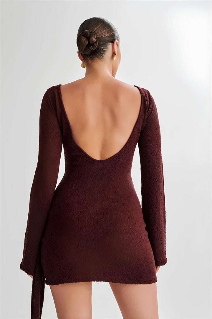 Velquira™ | Mini-Kleid mit Schal