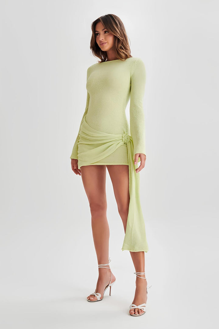 Velquira™ | Mini-Kleid mit Schal