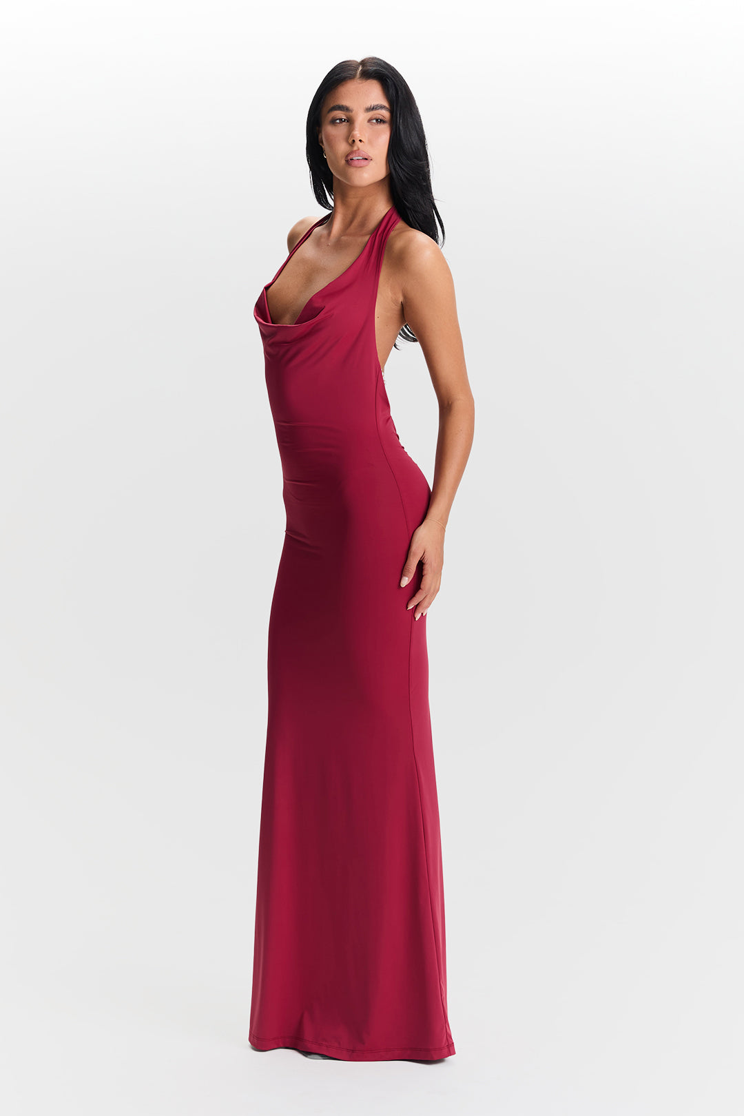 Valeria™ | Kleid mit Cowl-Neck