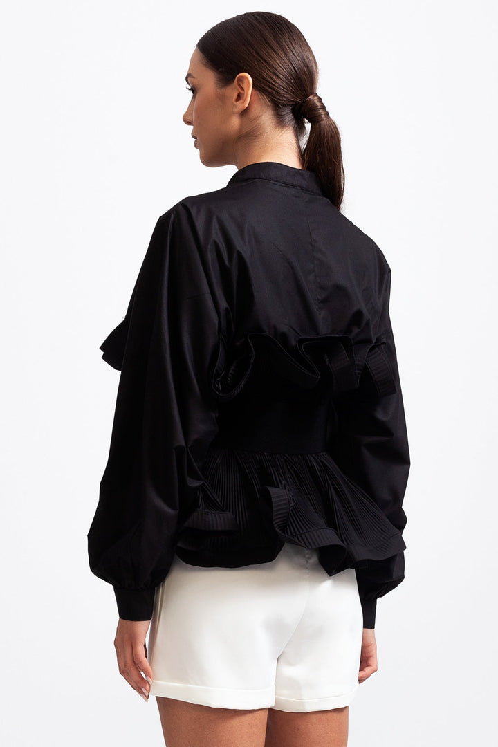 Elodie™ | Rüschengürtelhemd