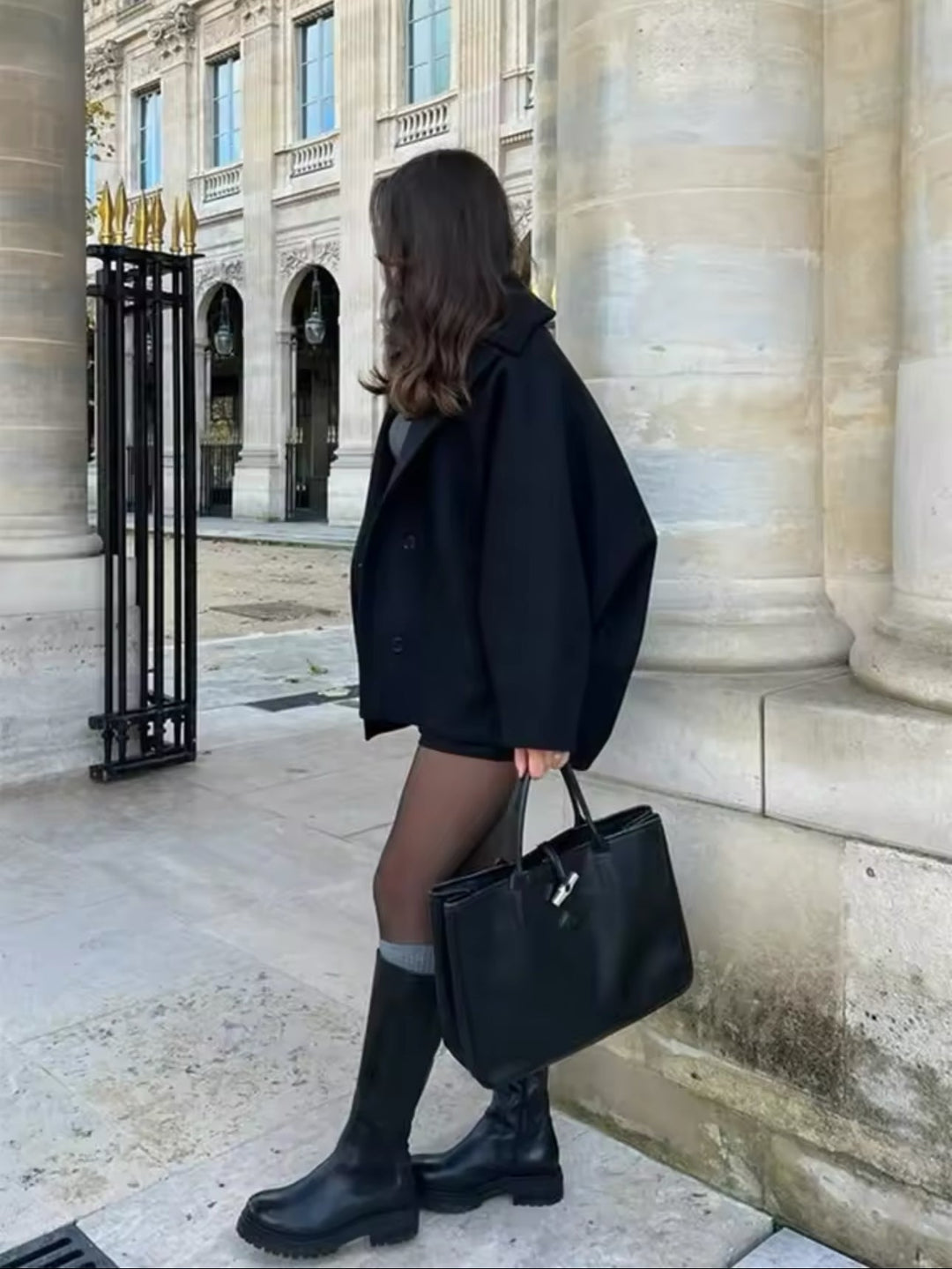 Orylle™ | Übergroßer Wollmantel