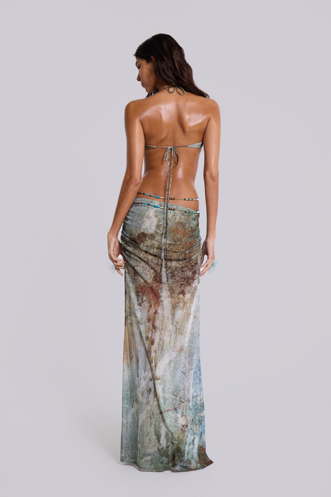 Neriah™ | Whiskey Drape Maxi Kleid