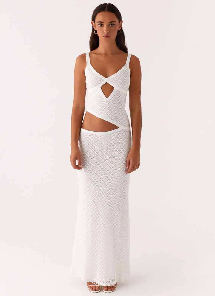 Veltrixon™ | Gestricktes Cut-Out Kleid