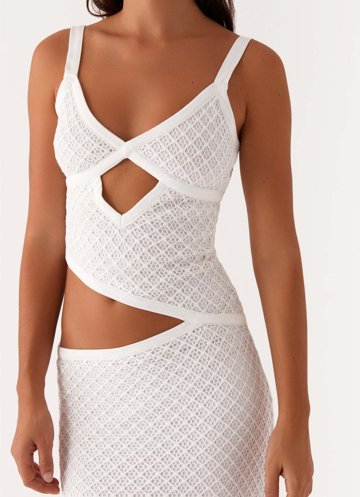 Veltrixon™ | Gestricktes Cut-Out Kleid