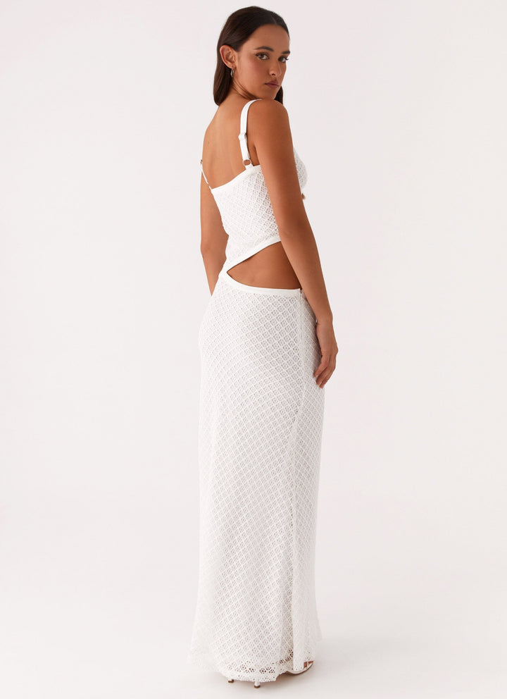 Veltrixon™ | Gestricktes Cut-Out Kleid