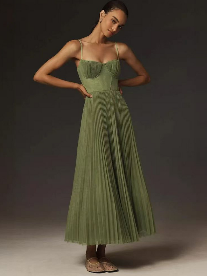 Jasira™ | Romantisches Plissee-Kleid