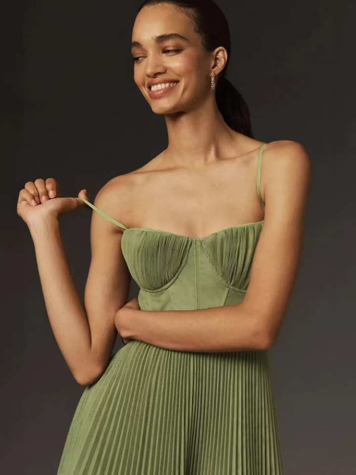 Jasira™ | Romantisches Plissee-Kleid