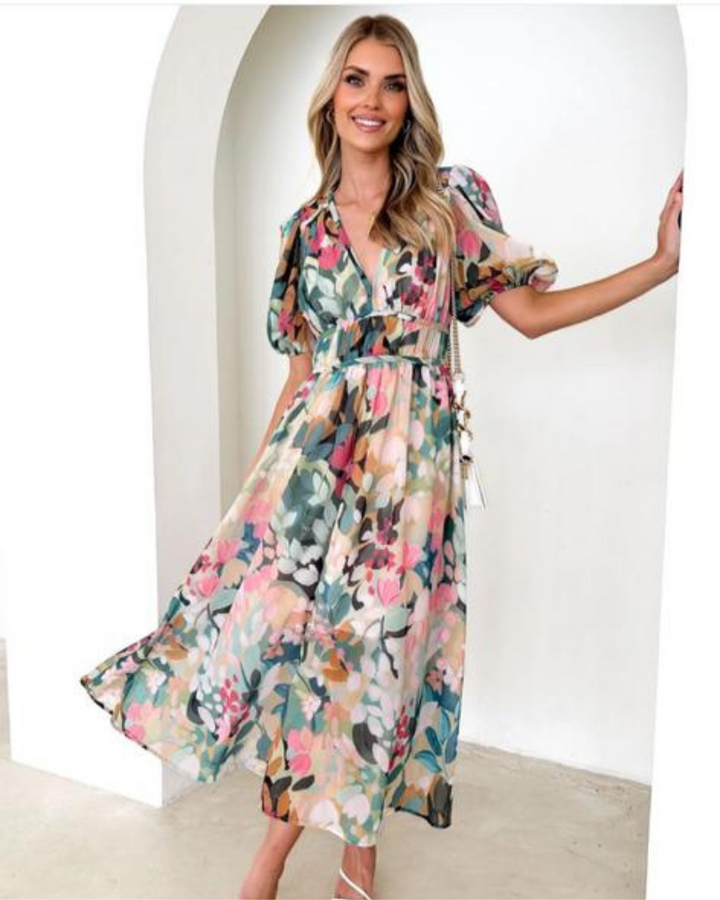 Lila™ | Bloom Maxi Kleid
