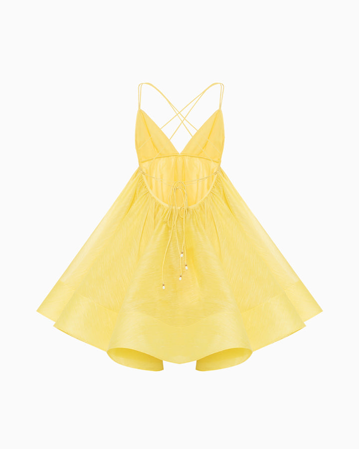 Zara™ | Gewebtes Calm Mini-Kleid