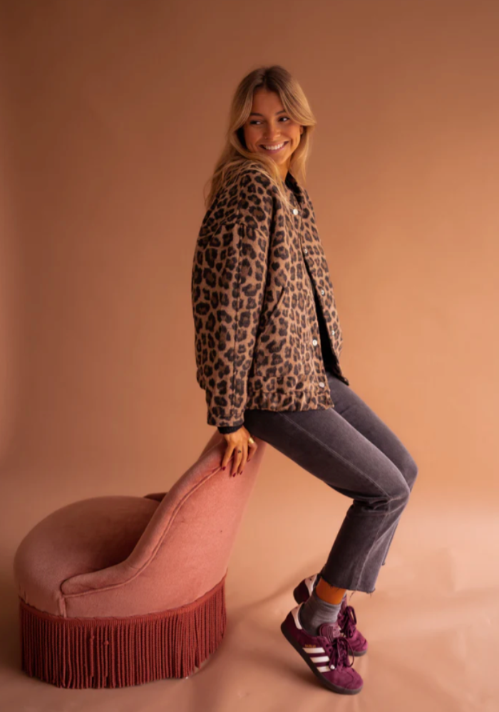 Quenla™ | Kühne Leopardjacke