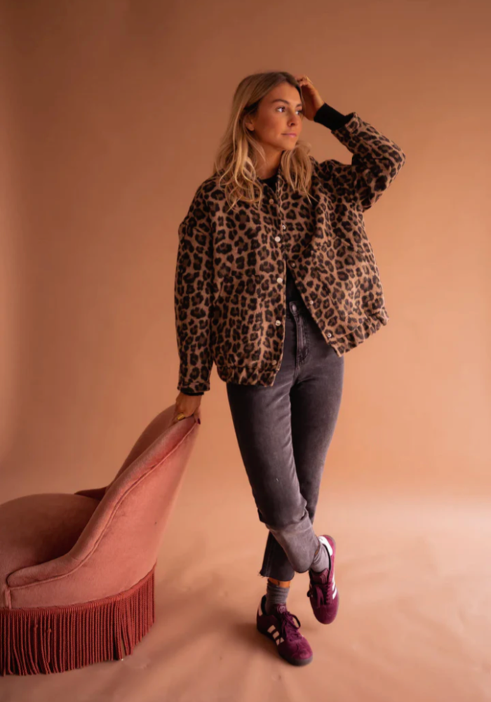 Quenla™ | Kühne Leopardjacke