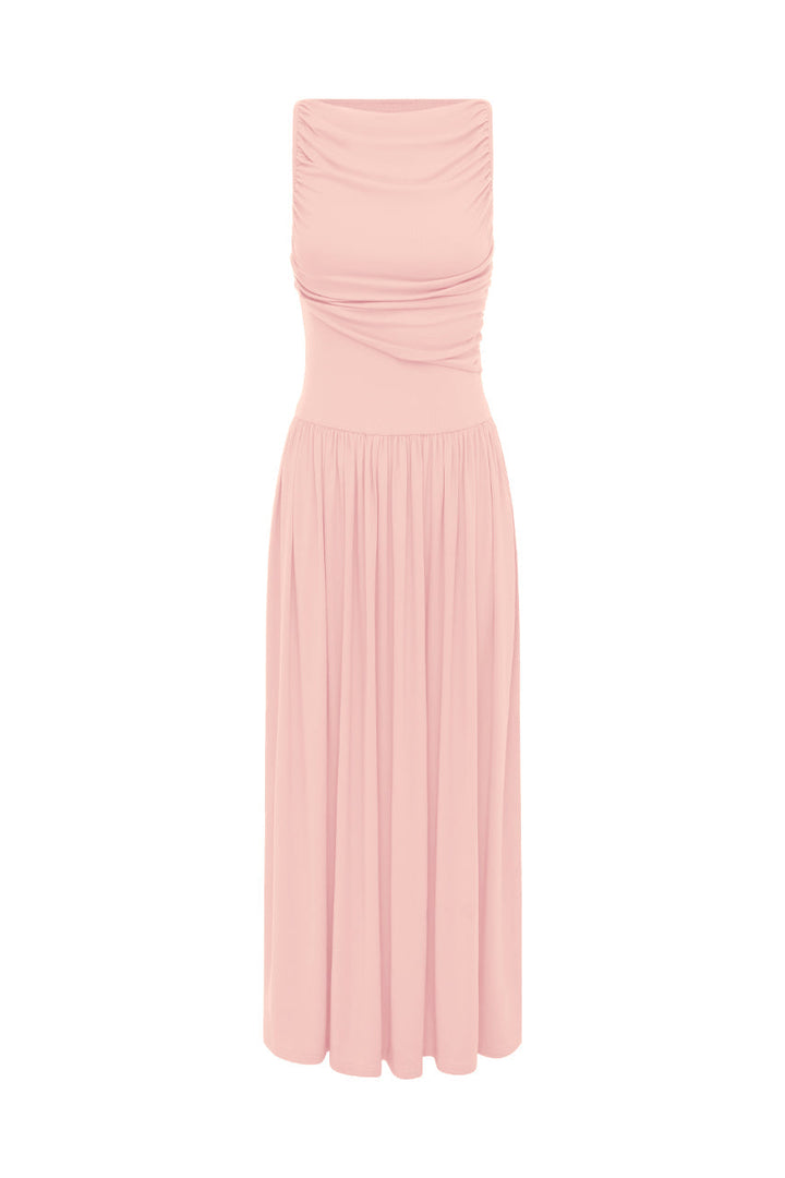 Adriana™ | Boot-Ausschnitt Kleid