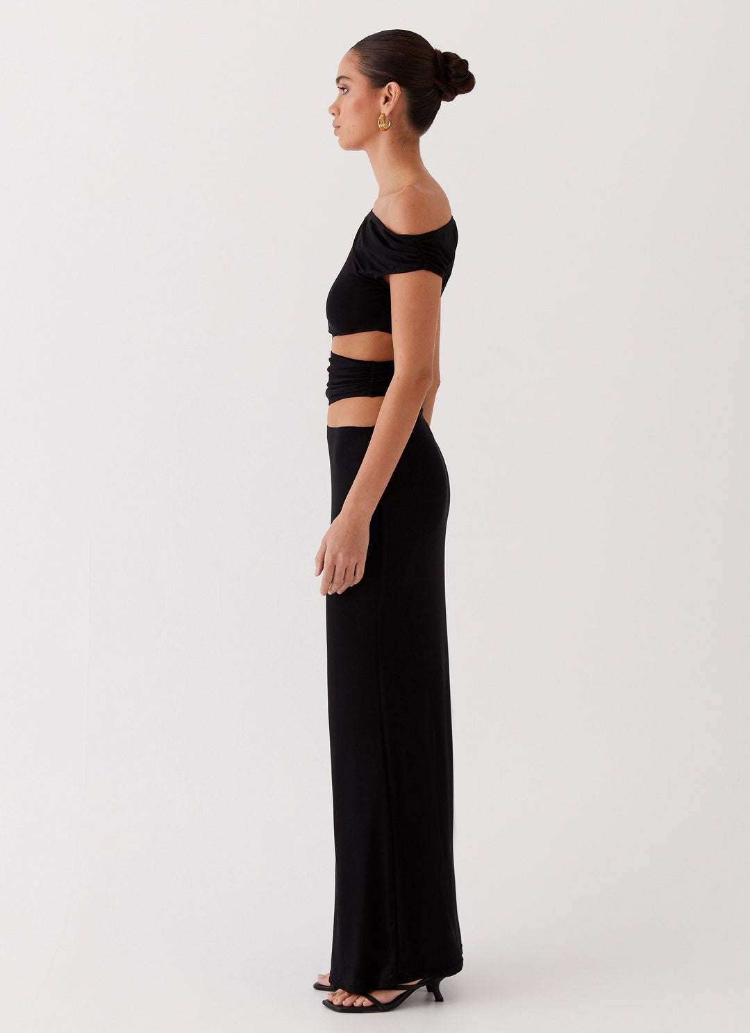 Marlie™ | Rüschens Maxi-Kleid