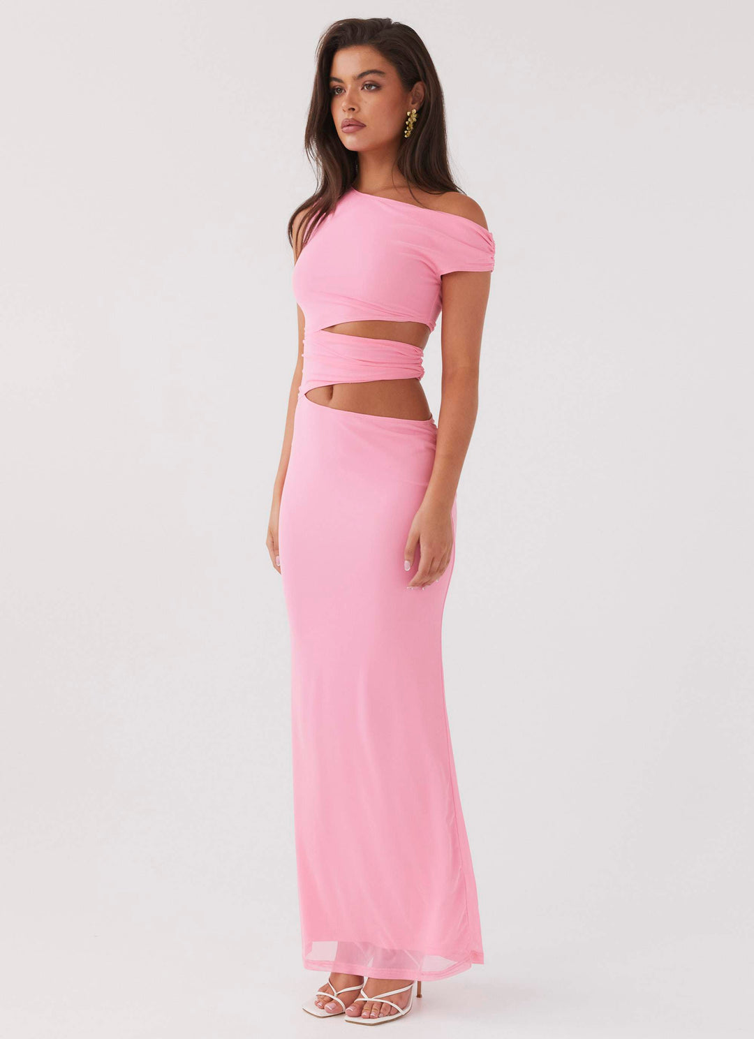 Marlie™ | Rüschens Maxi-Kleid