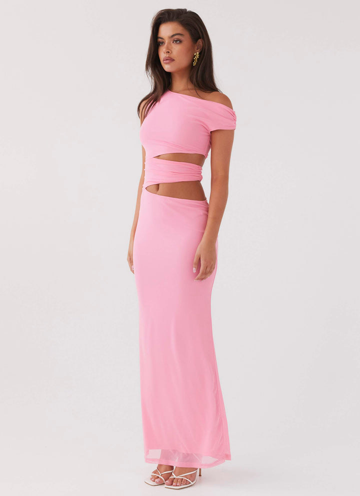 Marlie™ | Rüschens Maxi-Kleid