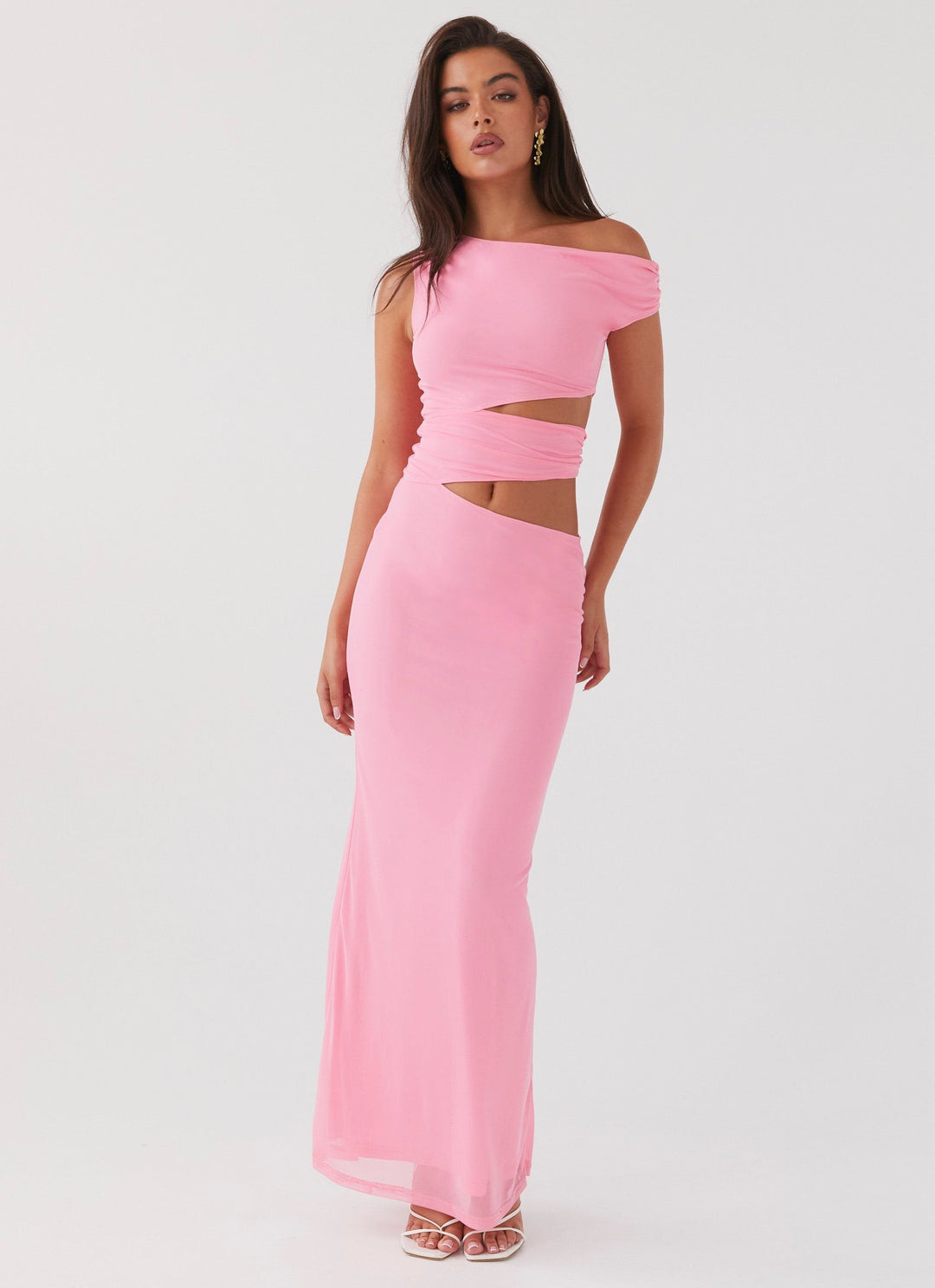Marlie™ | Rüschens Maxi-Kleid