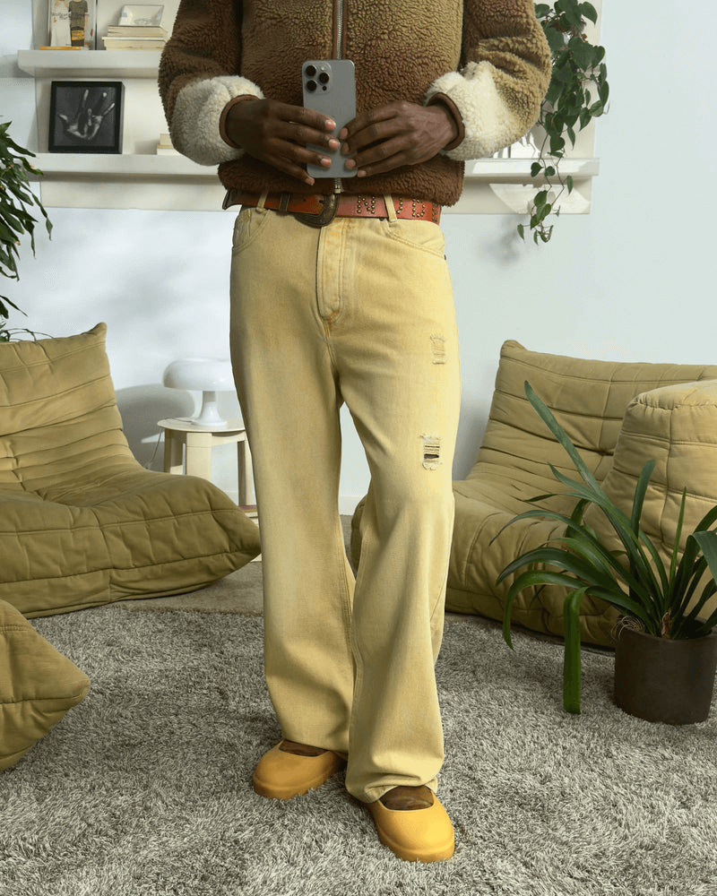 Onalya™ |Rote Bootcut-Hose