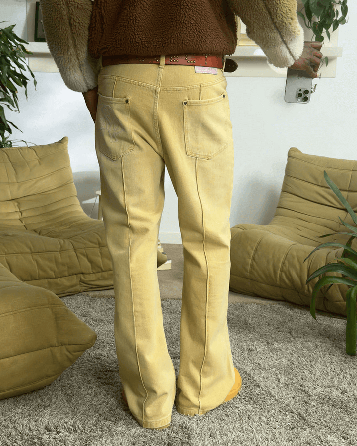 Onalya™ |Rote Bootcut-Hose