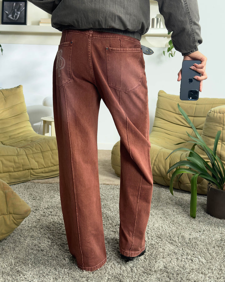 Onalya™ |Rote Bootcut-Hose