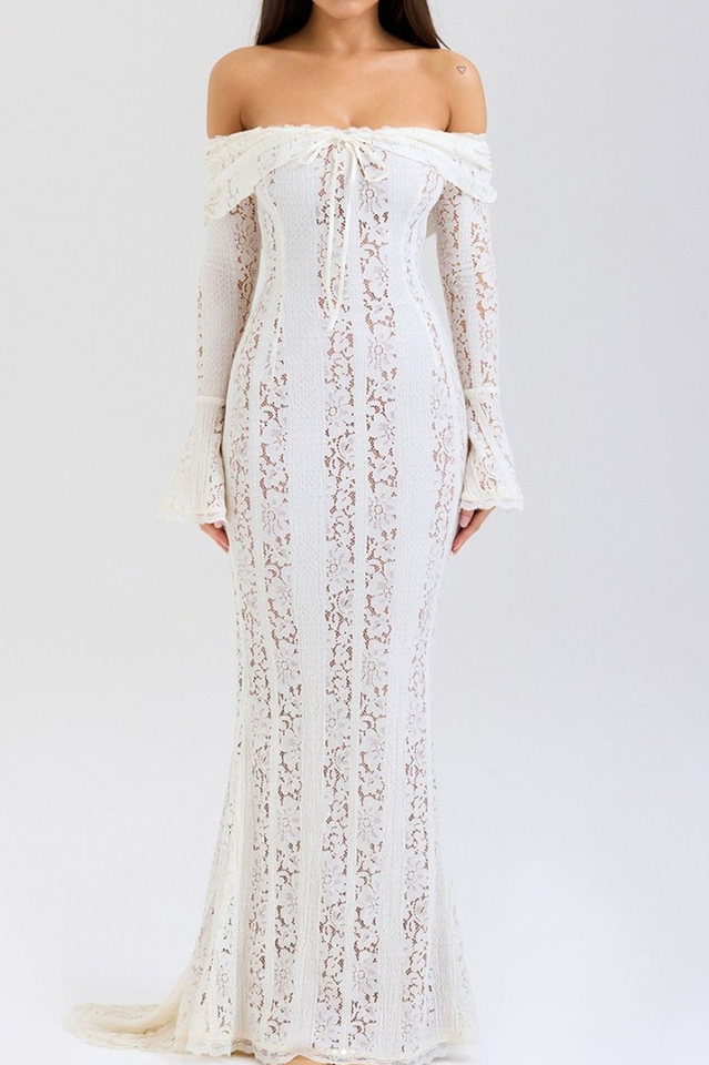 Lena™ | Maxikleid Detail