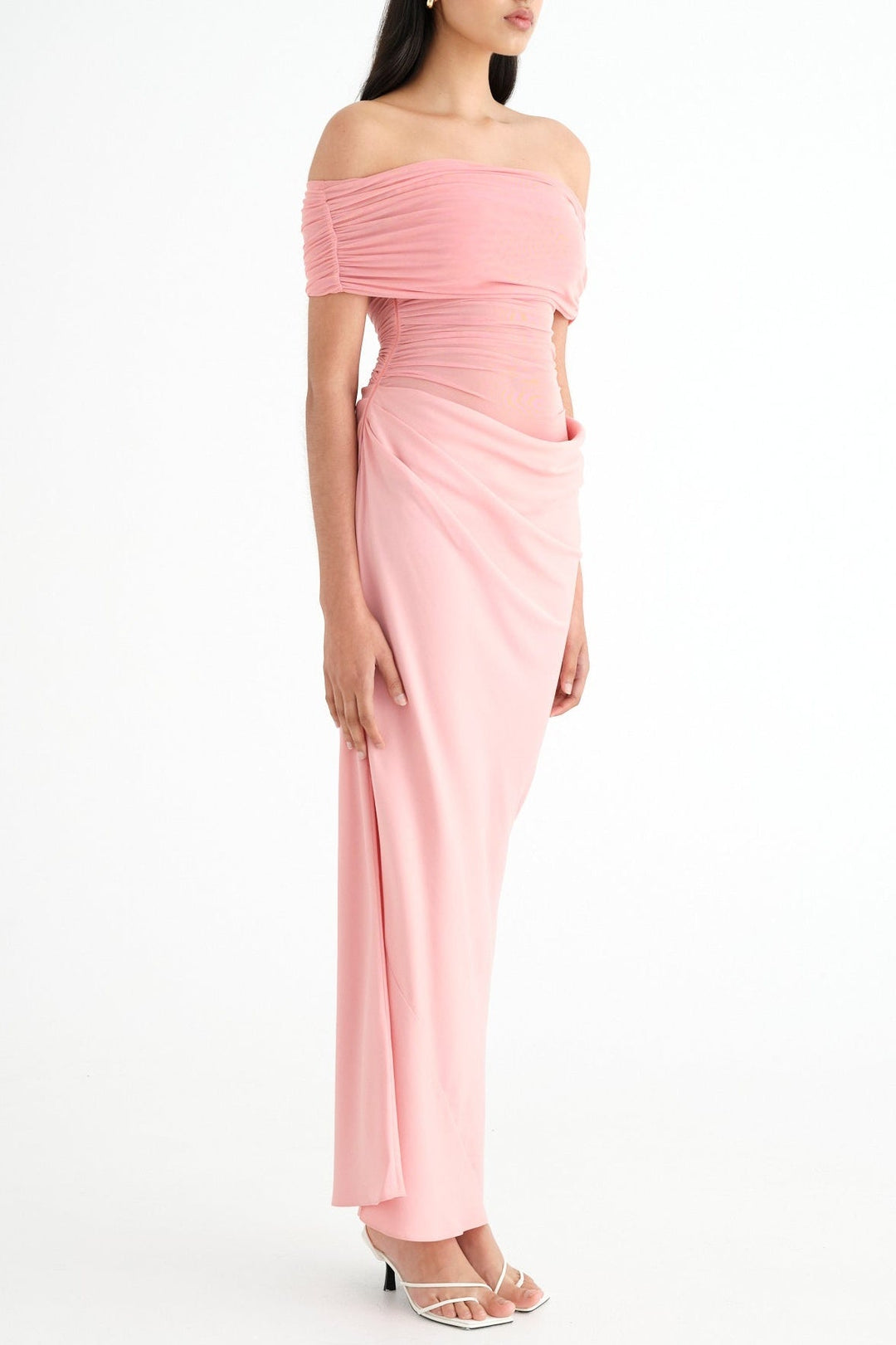Lydia™ | Drapierte Rücken-Maxikleid