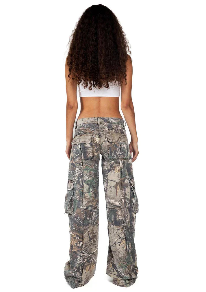 Amorza™ | Camo Cargo-Hosen