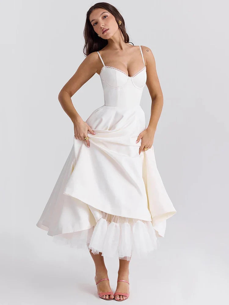 Camyra™ | Elegantes Midi-Kleid