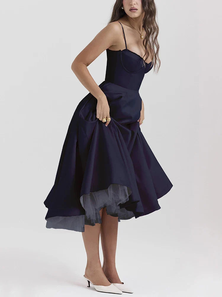 Camyra™ | Elegantes Midi-Kleid